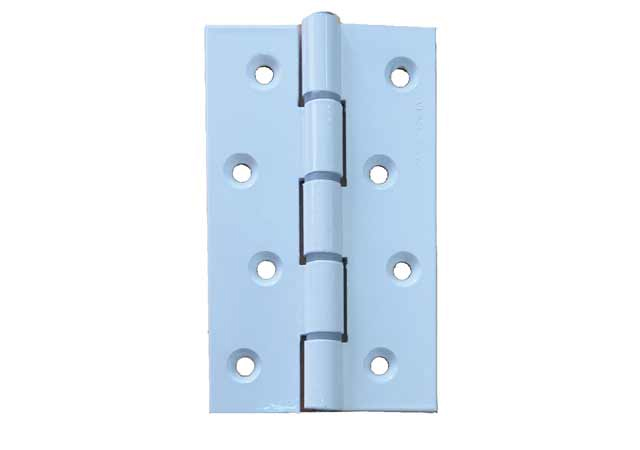 Aluminium But Hinge Silver